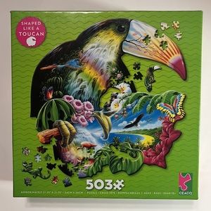 Ceaco Toucan Shaped Puzzle 503 pc
